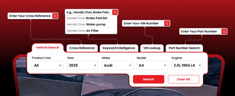 powerful vin and multi search support