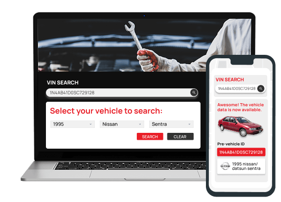 VIN Search Solution for Automotive eCommerce